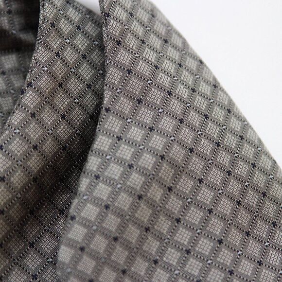 Men's Self-tied Bow Tie 100%Silk Big Butterfly Grey Ornament S661 - Picture 5 of 16